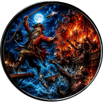 SonderEdition > 1 oz Antigua 2025 - ZOMBIE vs PIRATEN - ZOMBIEKILLERS - Piraten der Karibik & Rum - silber prooflike color 2$