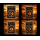 ab Lager Letztes Set**  4 x 1 oz *SET* Kupfer copper Edition - LÖWE ELEFANT GAZELLE BÜFFEL - Serie Wildes Afrika/African Wildlife Coin Card - Kupfer Color Doppelmotiv