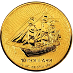 2 g Gold Cook Islands BOUNTY 2026 BU $10
