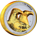 5 oz Australien 2026 Gilded Proof  - WEDGE TAILED EAGLE...