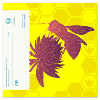 San Marino Kursmünzensatz Bienen 2026 inkl. 5 Euro Bienen 8,88 Euro