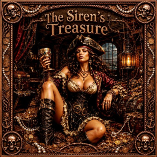*Neu* 5 oz Kupfer-Copper Edition - Der SCHATZ der SIRENEN  Siren’s Treasure - Piratenserie - Kupfer Color High relief - Vorverkauf / Presale!
