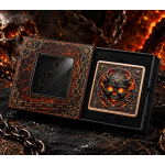 *Neu* 5 oz Kupfer-Copper Edition UV-Effekt - HELLFIRE SKULL - Serie Totenschädel aus der Unterwelt / Skulls of the Underworld - Kupfer Color High relief - Vorverkauf / Presale