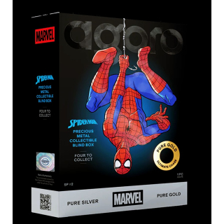 1/2 oz Niue 2026 - SPIDER MAN - Foil Blind Box Foil & Gold Chase - BLIND BOX Kollektion / Collection - Silber