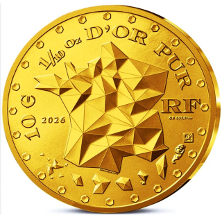 Neu in Kürze ** 1/10 oz GOLD Frankreich 2026 BU - MARIANNE - 10 Euro - neue Gold-Anlagemünze der Monnaie de Paris
