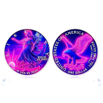 NEU** 10 x 1 oz *SET* Kupfer-Copper Edition - American Eagle Liberty Neon - Nachprägung in Kupfer - Keine Währung