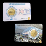 2 Euro Belgien 2026 - 100 Jahre NMBS Belgische Eisenbahnen - Coincard - Wallonisch