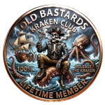 27 g Bimetall Color Proof - OLD BASTARDS - PIRAT -...