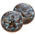 27 g Bimetall Color Proof - OLD BASTARDS - PIRAT - Release the Kraken - 2. Ausgabe