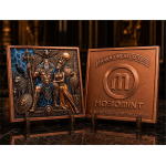 Neu* 5 oz Kupfer-Copper Edition - Der Himmliche Tyrann / Zeus Ra Thor - Serie Mythologische Fusion (2)  - Kupfer Color High relief - Vorverkauf / Presale