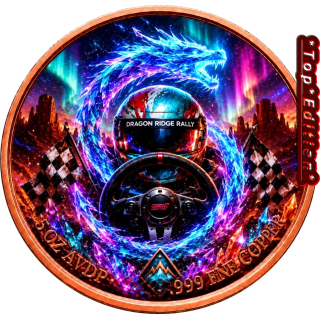 Neu ** 5 oz ADVP Kupfer-Copper Top-Edition - Cyber City NIGHT RACE - Vorverkauf / Presale!