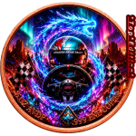 Neu ** 5 oz ADVP Kupfer-Copper Top-Edition - Cyber City...