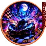 Neu ** 5 oz ADVP Kupfer-Copper Top-Edition - Cyber City...