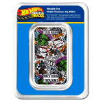 1 oz Silber Round 2026 Coin Card - HOT WHEELS -  Monster Truck Mega Wrex