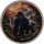 lagernd** 1 oz Kupferedition - GORILLA im Urwald - Wilde Tiere / Wild Animals - Colorserie