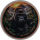 lagernd** 1 oz Kupferedition - GORILLA im Urwald - Wilde Tiere / Wild Animals - Colorserie