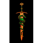 Neu** 2 oz Kupfer-Copper Edition - Das Drachenschwert  -...