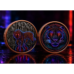 Neu** 5 oz Kupfer/Copper Edirion - Der  Majestätische TIGER - UV - Effekt - COLOR HIGH RELIEF Color - Vorverkauf presale