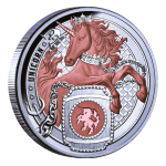 1 oz Niue 2026 Proof - UNICORN / EINHORN - Heraldic...