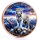 Neu* 1 oz Kupferedition - WEISSER TIGER & TIGERBABIES im Himalaya / White Tiger - Wächter des Himalayas - Tiermotive in der Natur (3) - DoppelFarbig Kupfer - VORVERKAUF - PRESALE ! - nur bei Aurinum !