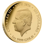 1 oz Gold Niue 2026 Proof PRIVY MARK - 20 Jahre RED BACK SPIDER / ROTRÜCKENSPINNE - 20th Anniversary - gold  color 100 $