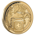 1 oz Gold Niue 2026 Proof - UNICORN / EINHORN - Heraldic...