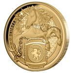 1 oz Gold Niue 2026 Proof - UNICORN / EINHORN - Heraldic Beasts (3) -  Gold 100 NZ$