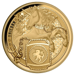 1 oz Gold Niue 2026 Proof - UNICORN / EINHORN - Heraldic Beasts (3) -  Gold 100 NZ$