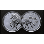2 x 1 oz Germania Beasts 2026 BU - SLEIPNIR ODINS...