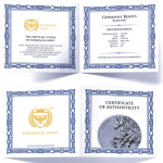 Neu** 2 x 1 oz Germania Beasts 2026 BU - SLEIPNIR ODINS Achtbeiniges Ross - Der Wanderer zwischen den Welten - Germania Beasts Topserie der Germania Mint