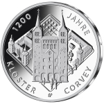 Deutschland 20 Euro 2022 Proof - 1200 Jahre Kloster Corvey