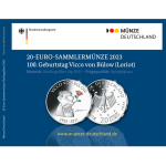 Deutschland 20 Euro 2023 Proof - LORIOT -  Vincent von Bülow