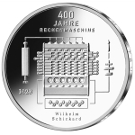 Deutschland 20 Euro 2023 Proof - 400 Jahre Rechenmaschine von Schickard