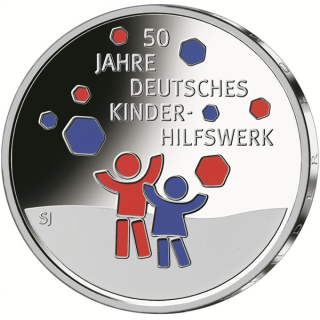 Deutschland 20 Euro 2022 Proof - 50 Jahre Deutsches Kinderhilfswerk