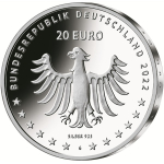 Deutschland 20 Euro 2022 Proof - 225. Geburtstag Annette von Droste-Hülshoff