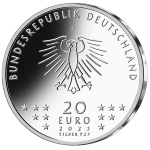 Deutschland 20 Euro 2023 Proof - 125. Geburtstag Bertolt Brecht