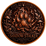 Neu ** 5 oz ADVP Kupfer-Copper Proof Edition -  SCHWARZER PANTHER / Der Lautlose Jäger der Nacht - Color High relief - Vorverkauf / Presale!