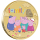 13,5 g Bimetall Tuvalu 2026 Color Gilded Proof - Peppa Pig Family in Coincard 1 $