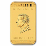 Neu ** 1 oz Gold Australien 2026 BU - DRACHE RECTANGULAR DRAGON - Rechteckig / Rectangle - Silber 100$ - Serie Rechteckdrachen Perth Mint