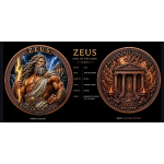 Neu* 5 oz Kupfer-Copper Edition - ZEUS  - Griechische...