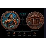 Neu* 5 oz Kupfer-Copper Edition - POSEIDON  - Griechische...