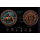 Neu* 5 oz Kupfer-Copper Edition - POSEIDON  - Griechische Götter des Olymp (2) - Kupfer High relief