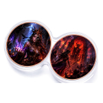 NEU** 2 x 1 oz Kupfer-Copper Edition - PRINZESSIN der UNTERWELT / Dark Underworld - Princess of Underworld