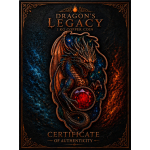 Neu** 1 kg Kupfer-Copper Edition - Drache / Dragon Das Vermächtnis Dragons Legacy > 3 - Dimensionaler Effekt - Roter Edelstein / Red Gemstone - Vorverkauf / Presale!