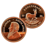 ab Lager** 1 oz Kupfer-Copper Edition - SPRINGBOCK - Kupfer-Nachprägung Südafrika - Keine Währung