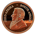 ab Lager** 1 oz Kupfer-Copper Edition - SPRINGBOCK - Kupfer-Nachprägung Südafrika - Keine Währung