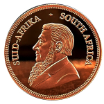 NEU** 1 oz Kupfer-Copper Edition - SPRINGBOCK - Kupfer-Nachprägung Südafrika - Keine Währung