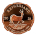 ab Lager** 1 oz Kupfer-Copper Edition - SPRINGBOCK - Kupfer-Nachprägung Südafrika - Keine Währung