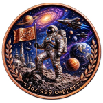 ab Lager** 1 oz Kupfer-Copper Edition - ASTRONAUT -...