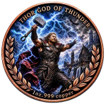 NEU** 1 oz Kupfer-Copper Edition - THOR der Donnergott...